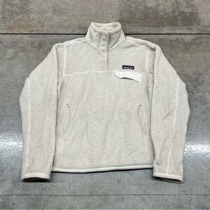 Patagonia Off-White Fleece Jacket